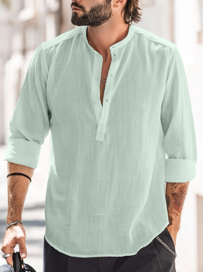 Huves | Men's Linen Shirt